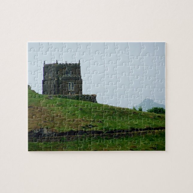 Doyden Castle Port Quin Cornwall Dwight Enys House Jigsaw Puzzle (Horizontal)
