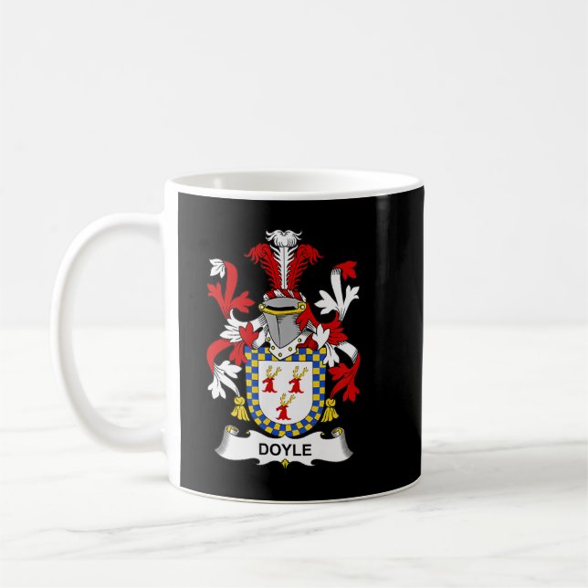 Doyle Coat of Arms  Family Crest  Coffee Mug (Left)