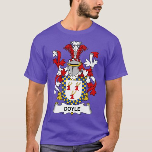 Doyle Coat of Arms Family Crest  T_Shirt