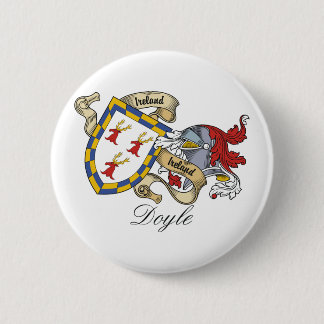 Doyle Family Crest Pinback Button
