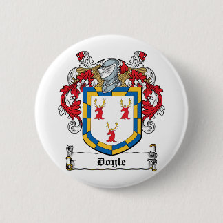 Doyle Family Crest Pinback Button