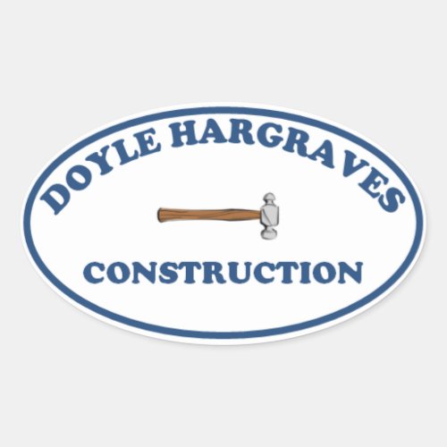 Doyle Hargrave Construction Sticker