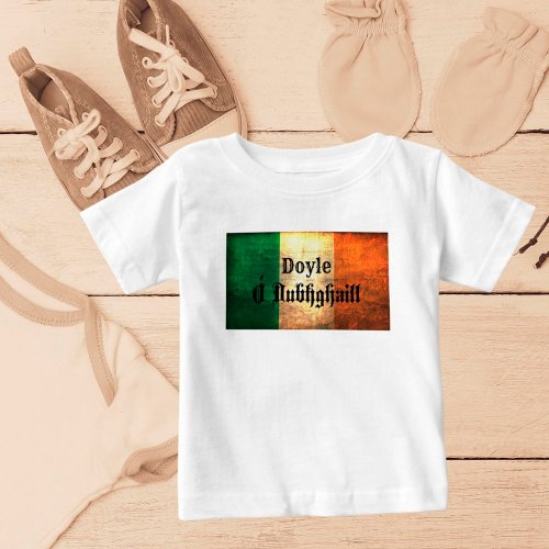 Doyle Irish Flag Baby T_Shirt