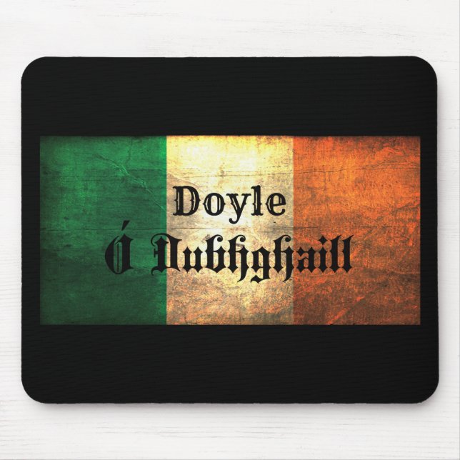 Doyle Irish Flag Mouse Pad (Front)