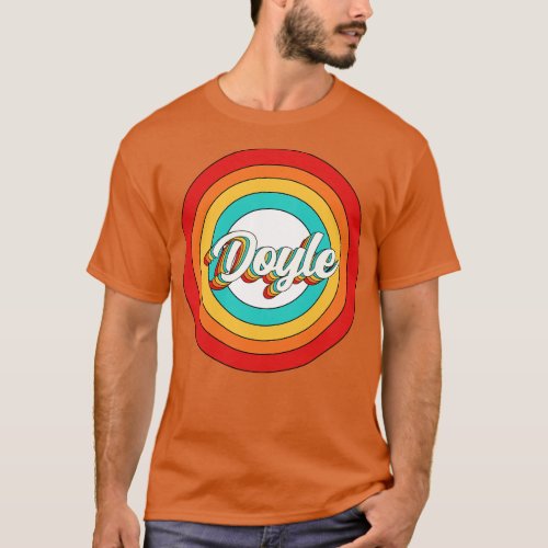 Doyle Name Shirt Vintage Doyle Circle