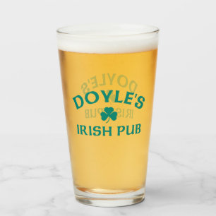 Doyle's Irish Pub Glass