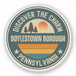 Doylestown borough, Pennsylvania Sticker