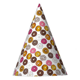 Dozen Donuts Doughnuts Breakfast Junk Food Foodie Party Hat