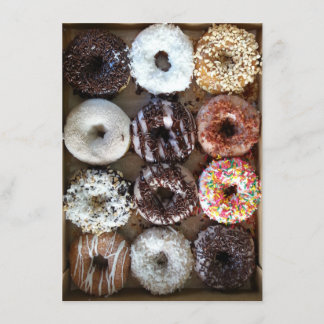 Dozen Doughnuts Donuts Party Invitation