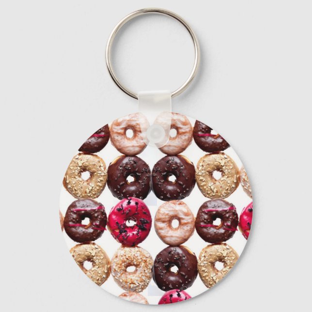 DOZENS OF DONUTS KEYCHAIN (Front)