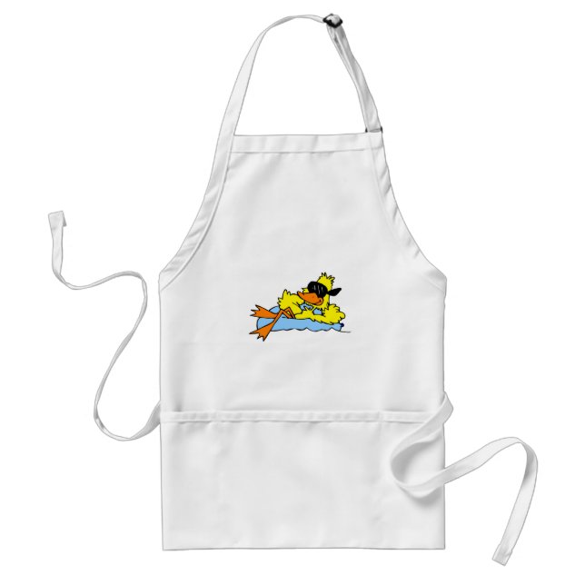 Dozer Duck Adult Apron (Front)