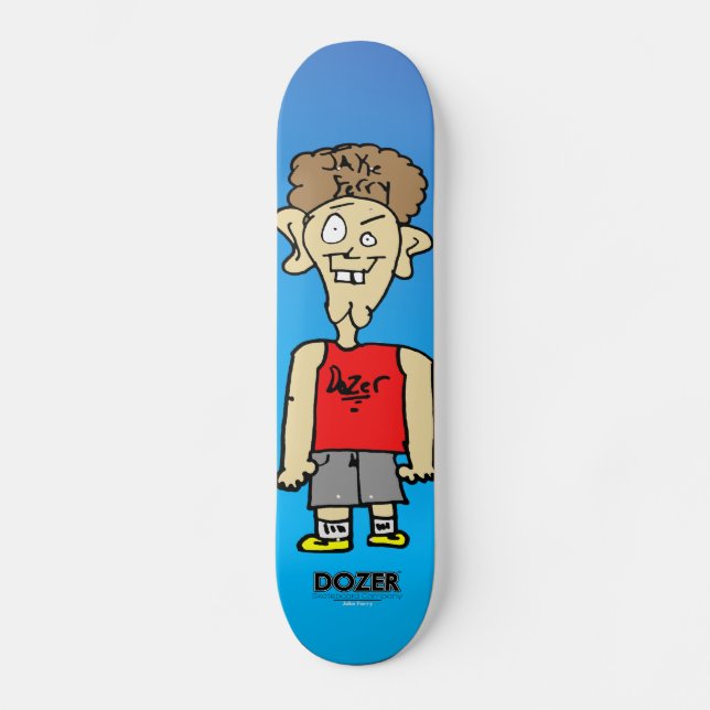 Dozer™ Ferry Cartoon Skateboard (Front)