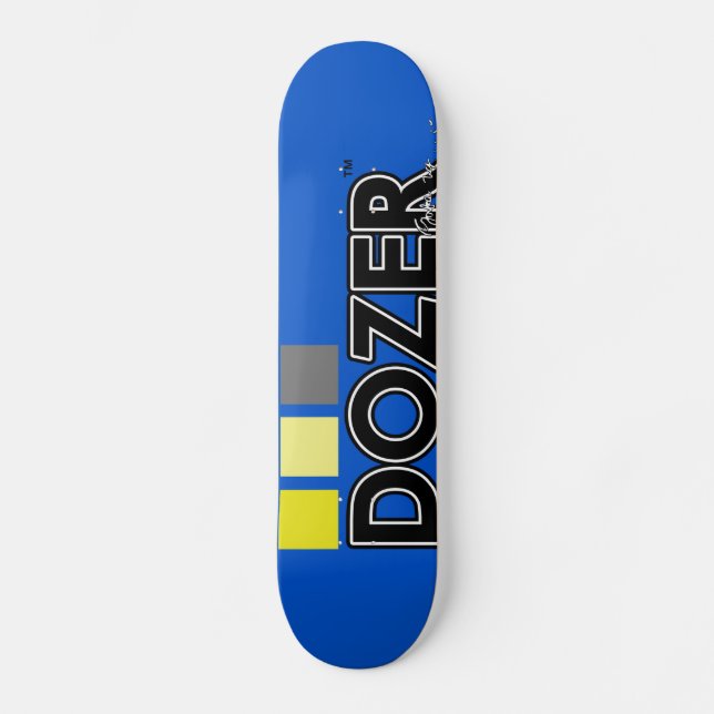Dozer™ Woj Squares Skateboard Deck (Front)