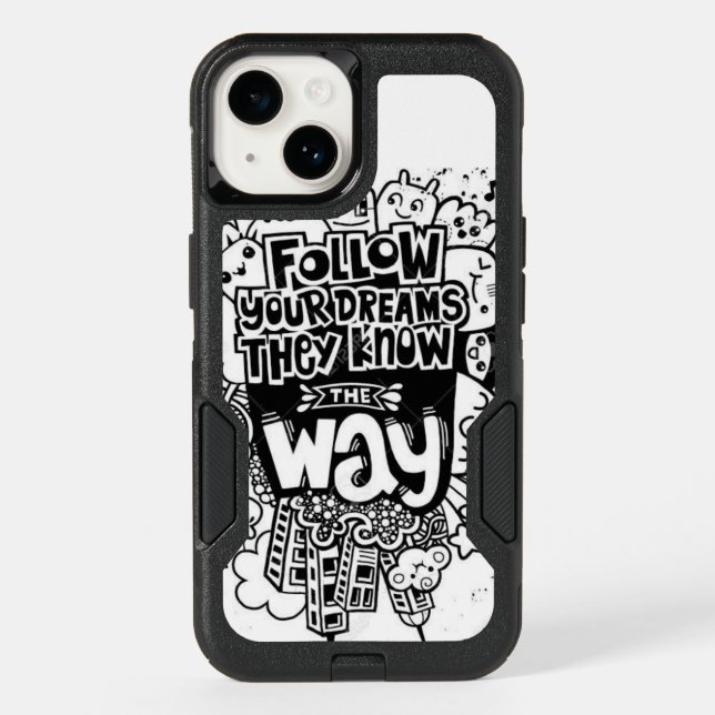 Dozzle Case for iphone 14,case for iphone  (Back)