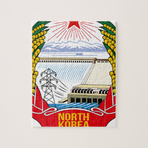 DPRK (North Korea) Emblem Jigsaw Puzzle