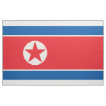 DPRK North Korea Flag Juche Socialist Communist Fabric