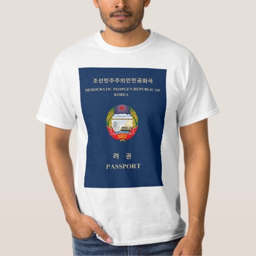 DPRK North Korea Flag Juche Socialist Communist T_Shirt