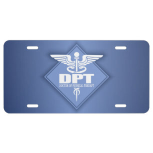 DPT (diamond) License Plate
