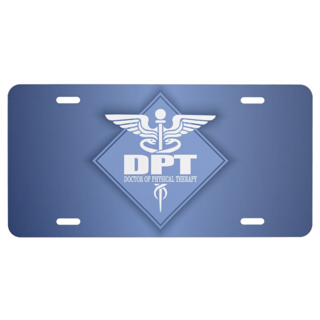 DPT (diamond) License Plate (Front)