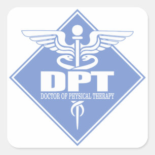 DPT diamond Square Sticker