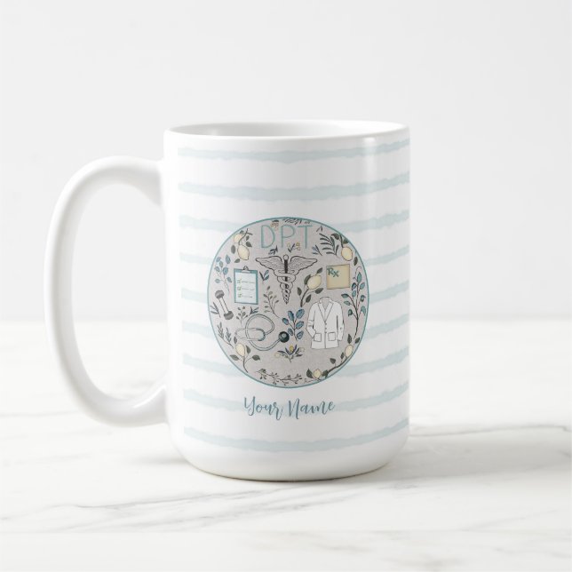 DPT Doctor of Physical Therapy Coffee Mug (Left)