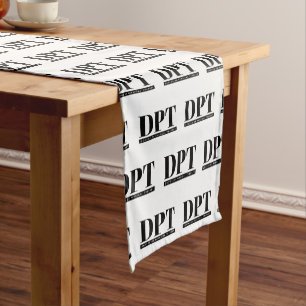 DPT Doctor of Physical Therapy Graduation Party  Short Table Runner