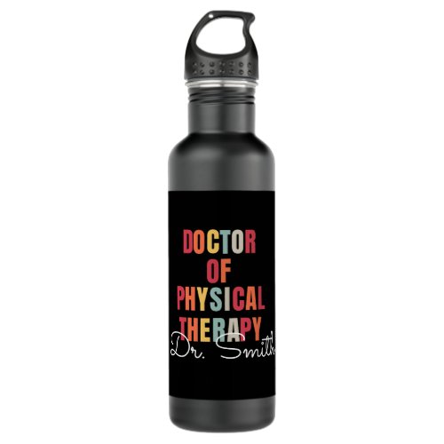 DPT Doctor of Physical Therapy Personalized  Stainless Steel Water Bottle