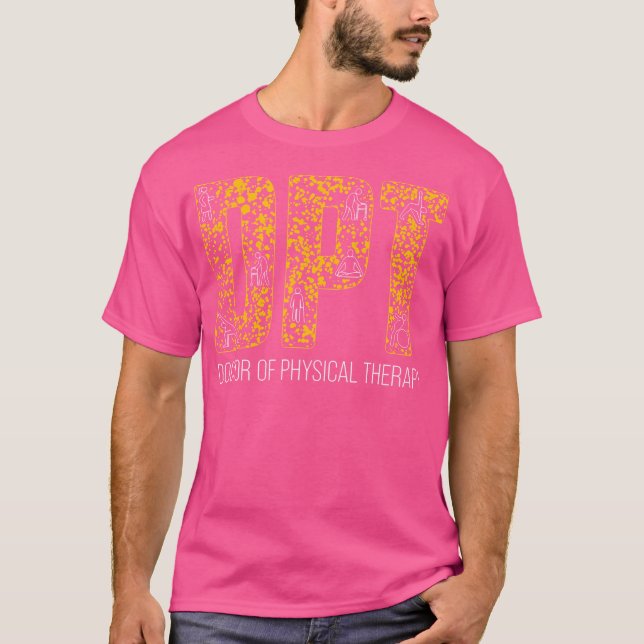 Dpt Doctor Of Physical Therapy Physiotherapy T-Shirt (Front)