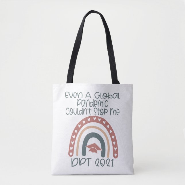 DPT Doctor of Physical Therapy Therapist Tote Bag (Front)