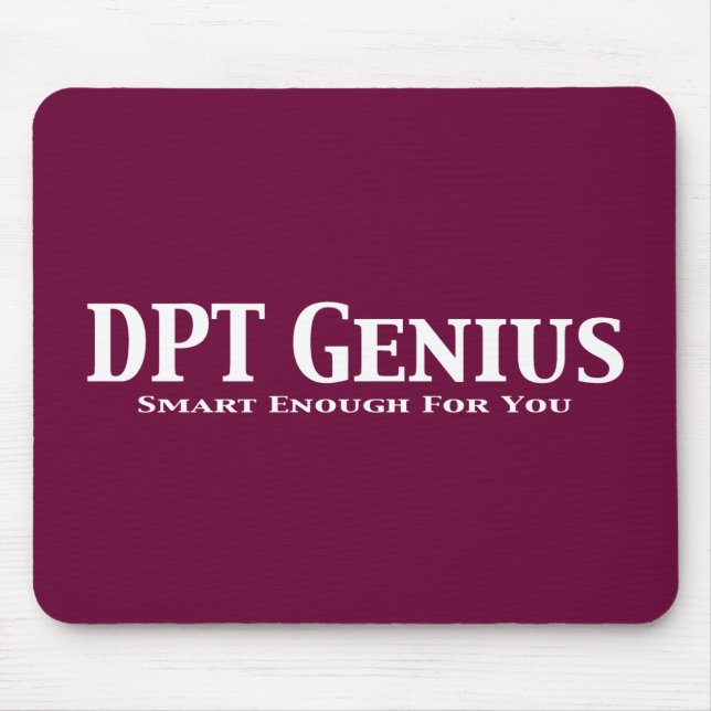 DPT Genius Gifts Mouse Pad (Front)