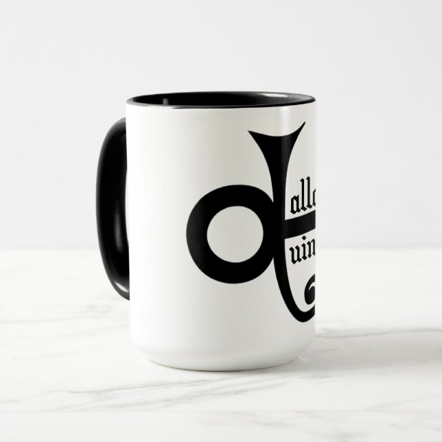 DQ SYMBOL MUG (Front Left)