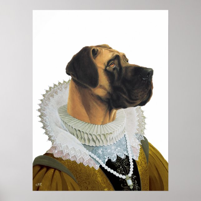 DR184 Great Dane poster (Front)