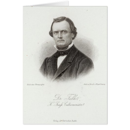 Dr Adalbert Falk Cards (Front)