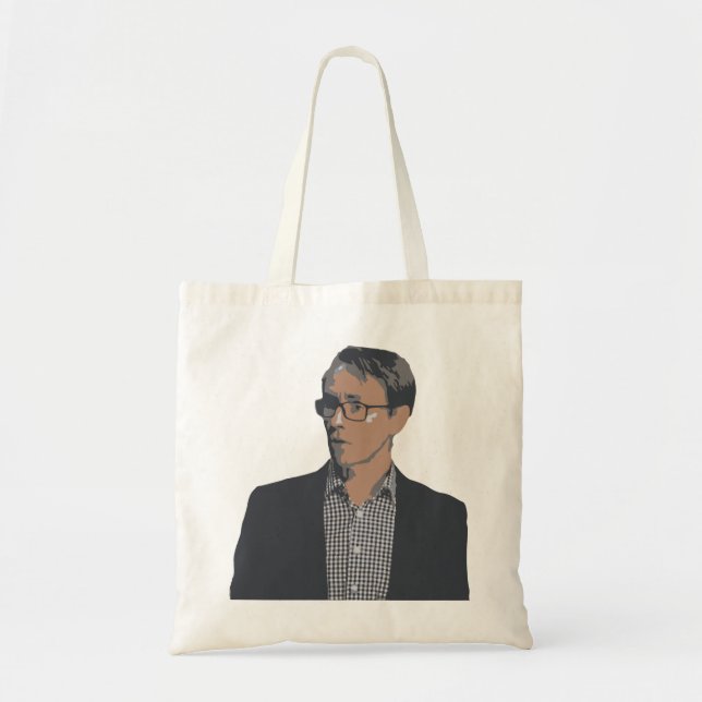 Dr Ashley Bloomfield The Curve Crusher no text Tote Bag (Front)