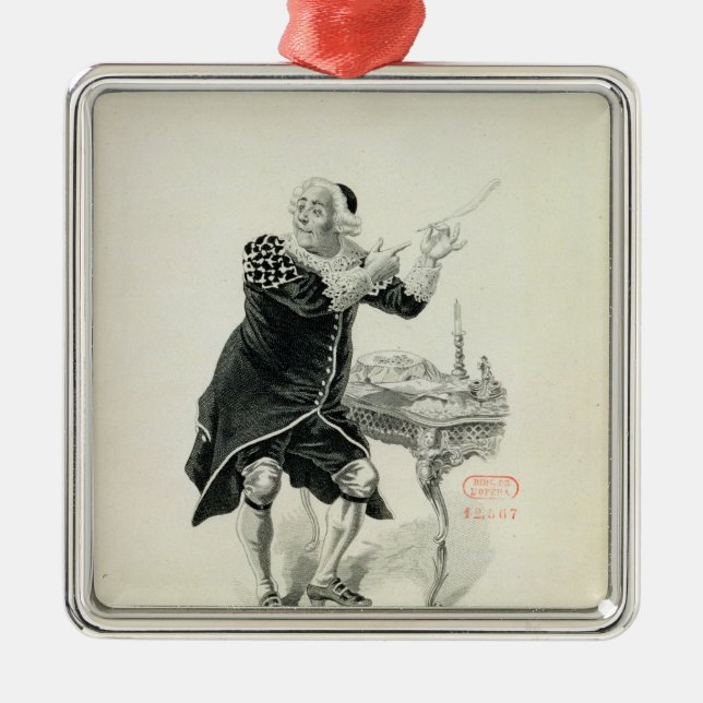 Dr Bartolo Metal Ornament (Front)