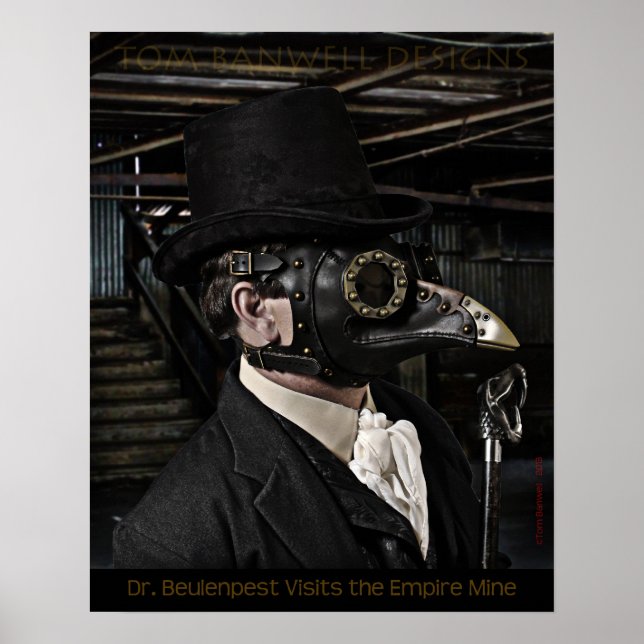 Dr. Beulenpest Visits the Empire Mine Poster (Front)