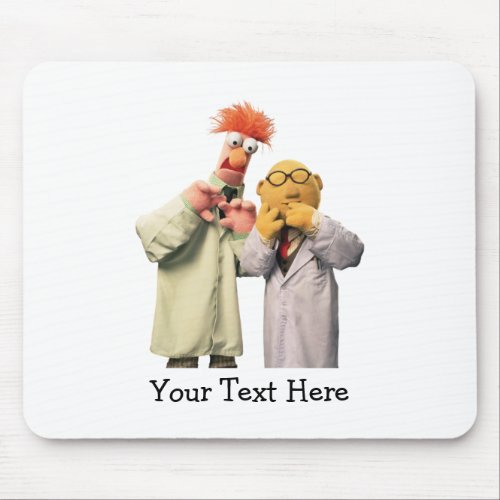 Dr Bunsen Honeydew and Beaker 2 Mouse Pad