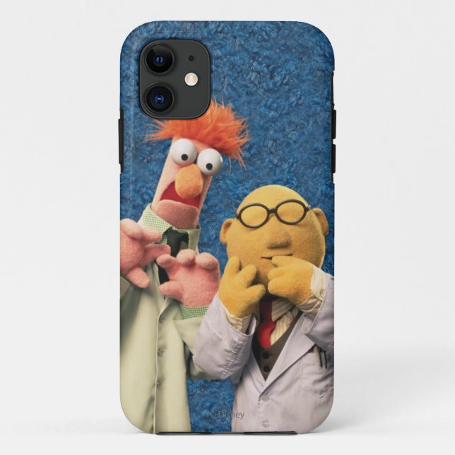 Dr. Bunsen Honeydew and Beaker Case-Mate iPhone Case (Back)