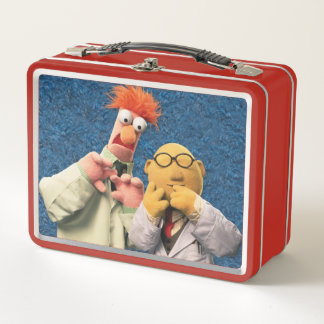 Dr. Bunsen Honeydew and Beaker Metal Lunch Box