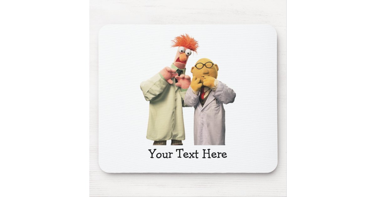 Dr Bunsen Honeydew And Beaker Mouse Pad Zazzle Com