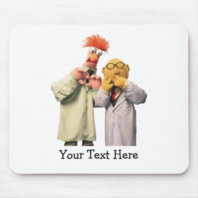 Dr. Bunsen Honeydew and Beaker Mouse Pad (Front)