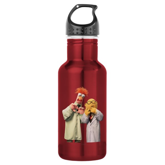 Dr. Bunsen Honeydew and Beaker Stainless Steel Water Bottle (Front)