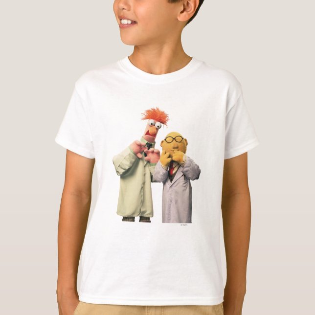 Dr. Bunsen Honeydew and Beaker T-Shirt (Front)