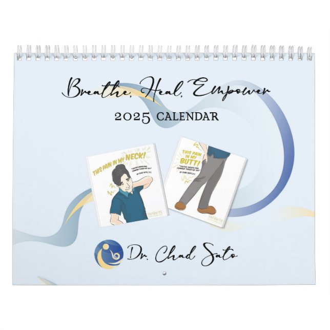 Dr. Chad Sato's 2025 Calendar (Cover)