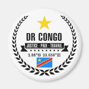 DR Congo Magnet