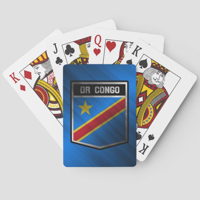 DR Congo Poker Cards (Back)