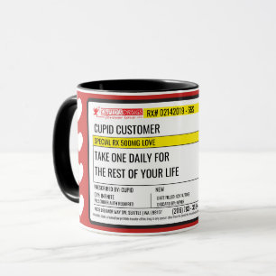 Dr. Cupid's Valentine Love Prescription Mug