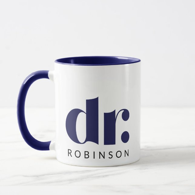 dr. [Custom Name] Mug (Left)
