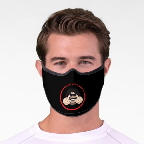 Dr Disrespect Violence Speed Momentum T_Shirt Premium Face Mask