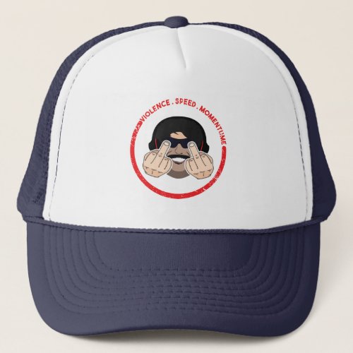Dr Disrespect Violence Speed Momentum T_Shirt Trucker Hat